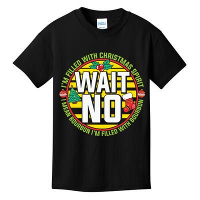 Funny Christmas Bourbon Kids T-Shirt