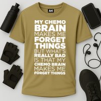 Funny Chemo Brain For Cancer Treatment Patients Cooling Performance Crew T-Shirt