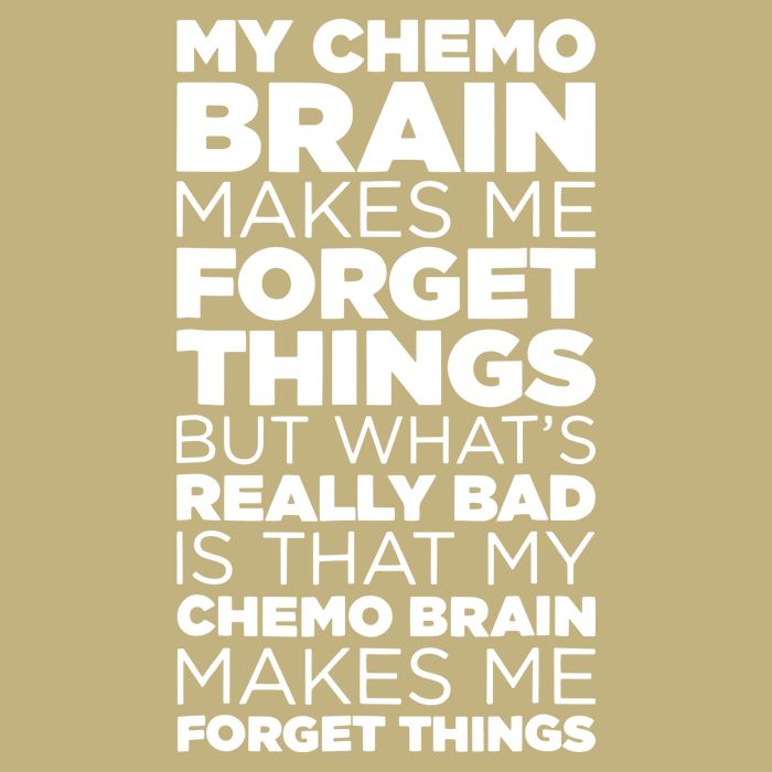 Funny Chemo Brain For Cancer Treatment Patients Cooling Performance Crew T-Shirt