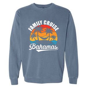 Family Cruise Bahamas 2024 Summer Matching Vacation 2024 Garment-Dyed Sweatshirt