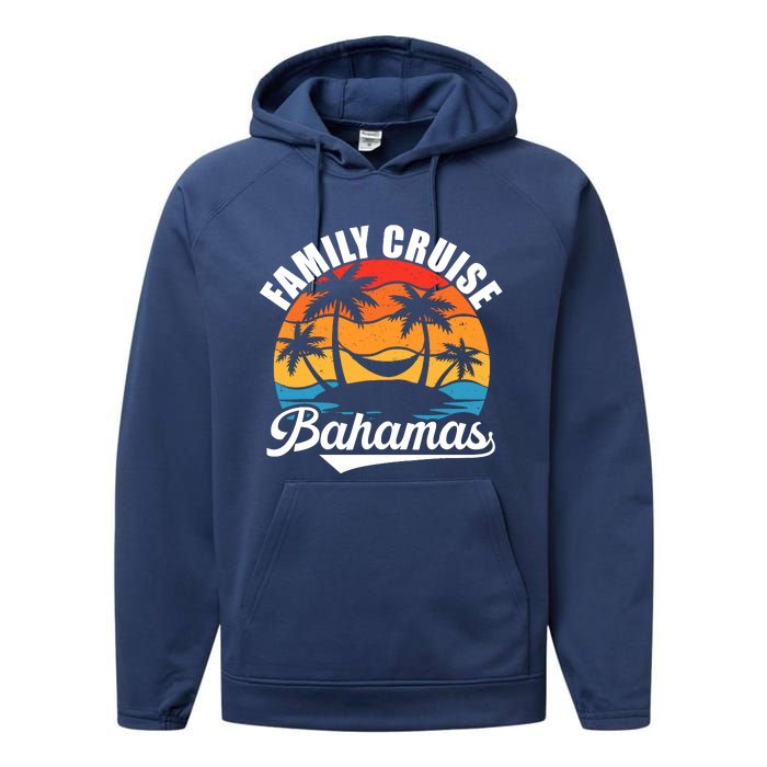 Family Cruise Bahamas 2024 Summer Matching Vacation 2024 Performance Fleece Hoodie