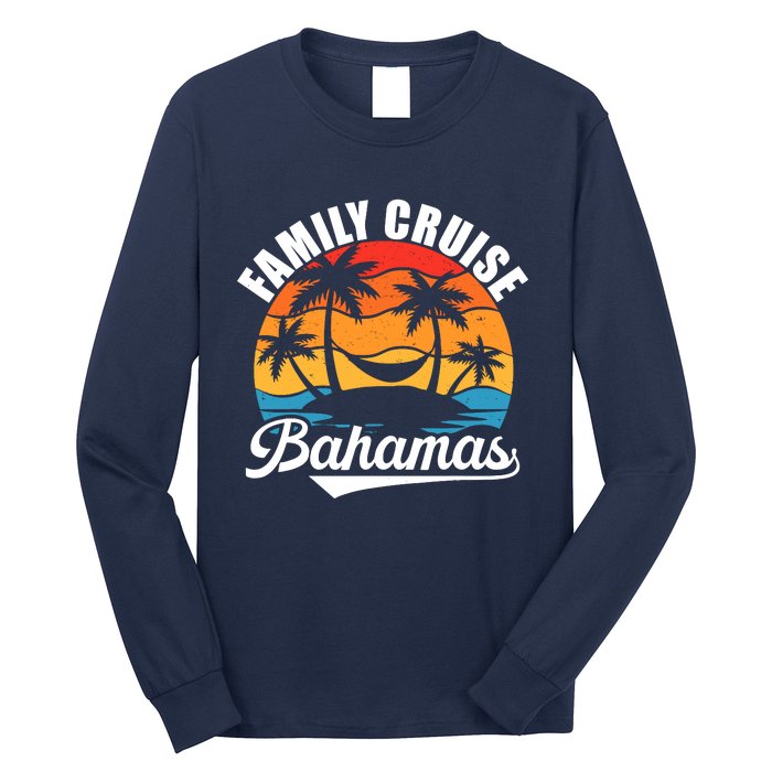 Family Cruise Bahamas 2024 Summer Matching Vacation 2024 Long Sleeve Shirt