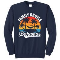 Family Cruise Bahamas 2024 Summer Matching Vacation 2024 Tall Sweatshirt