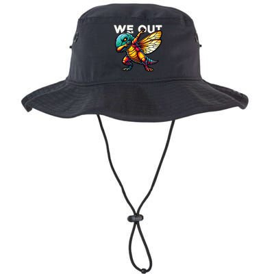 Funny Cicada Bugs Emergence Season Cicadasaurus Broods 2024 Legacy Cool Fit Booney Bucket Hat