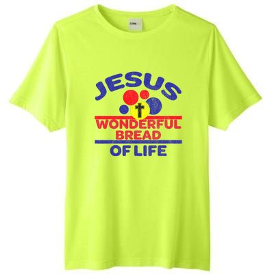 Funny Christian Bible Verse Jesus Is The Bread Of Life Tall Fusion ChromaSoft Performance T-Shirt