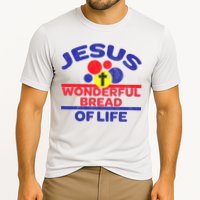 Funny Christian Bible Verse Jesus Is The Bread Of Life Cooling Performance Crew T-Shirt
