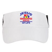 Funny Christian Bible Verse Jesus Is The Bread Of Life Adult Drive Performance Visor