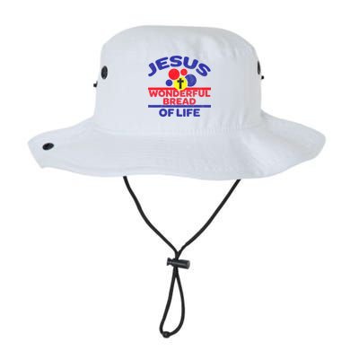 Funny Christian Bible Verse Jesus Is The Bread Of Life Bucket Hat