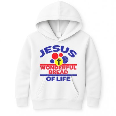 Funny Christian Bible Verse Jesus Is The Bread Of Life Kids Hoodie