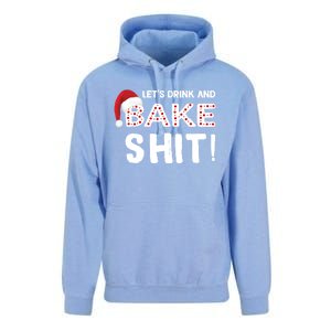 Funny Christmas Baking Cool Gift Let's And Bake Shit Meaningful Gift Unisex Surf Hoodie