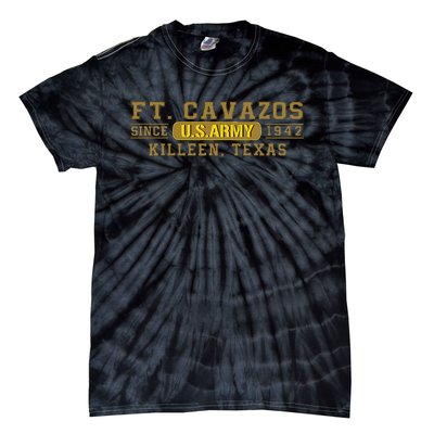 Fort Cavazos Base Ft Cavazos Killeen Texas Tx Gifts Tie-Dye T-Shirt