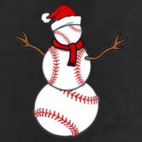 Funny Christmas Baseball Balls Santa Snowman TShirt TShirt 7 Panel Mesh Trucker Snapback Hat