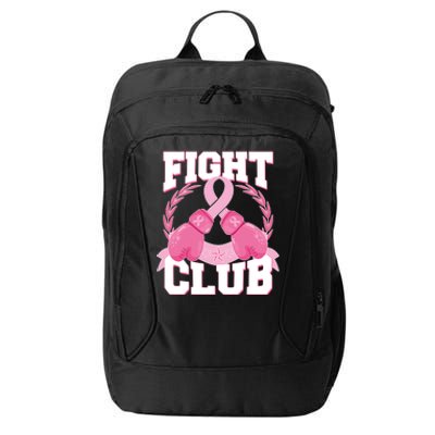 Fight Club Breast Cancer Awareness Warrior City Backpack