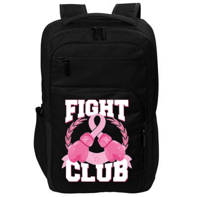 Fight Club Breast Cancer Awareness Warrior Impact Tech Backpack