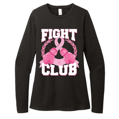 Fight Club Breast Cancer Awareness Warrior Womens CVC Long Sleeve Shirt