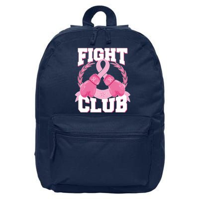 Fight Club Breast Cancer Awareness Warrior 16 in Basic Backpack