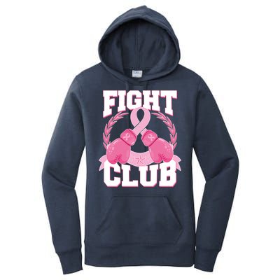 Fight Club Breast Cancer Awareness Warrior Women's Pullover Hoodie