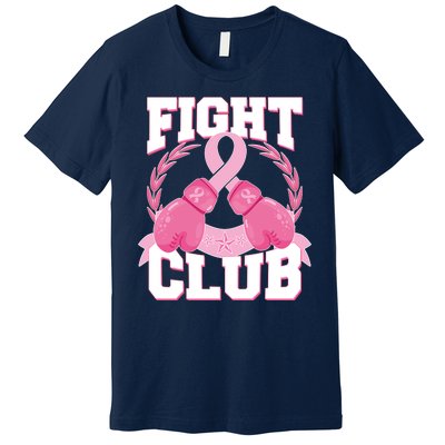 Fight Club Breast Cancer Awareness Warrior Premium T-Shirt