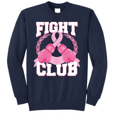 Fight Club Breast Cancer Awareness Warrior Tall Sweatshirt