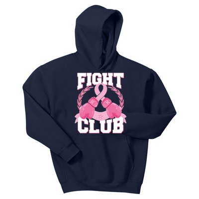 Fight Club Breast Cancer Awareness Warrior Kids Hoodie