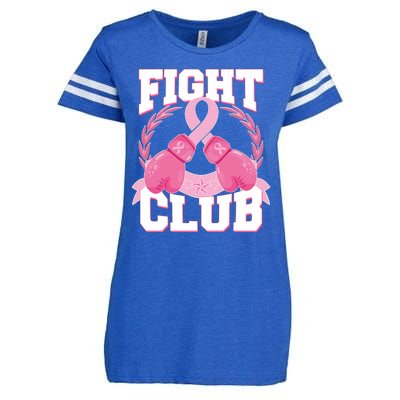 Fight Club Breast Cancer Awareness Warrior Enza Ladies Jersey Football T-Shirt