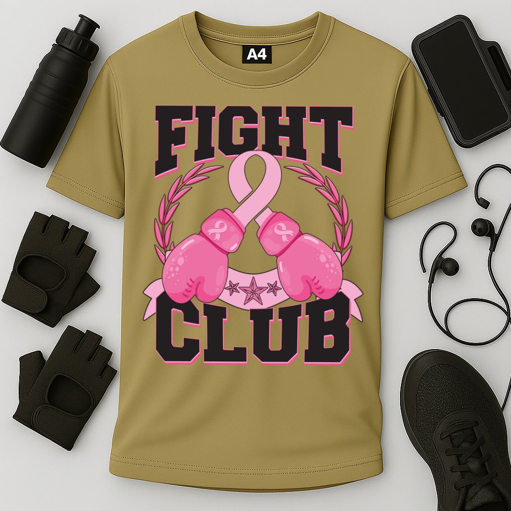 Fight Club Breast Cancer Awareness Warrior Cooling Performance Crew T-Shirt