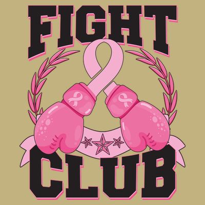 Fight Club Breast Cancer Awareness Warrior T-Shirt