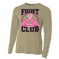 Fight Club Breast Cancer Awareness Warrior Cooling Performance Long Sleeve Crew