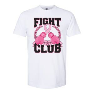 Fight Club Breast Cancer Awareness Warrior Softstyle CVC T-Shirt