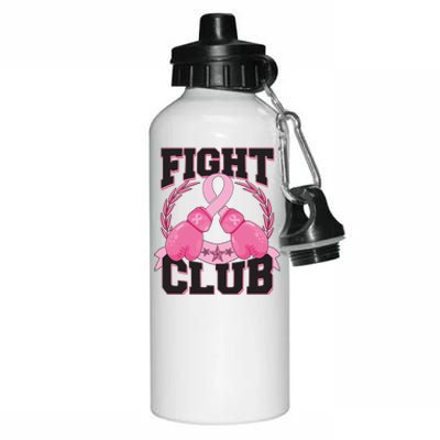 Fight Club Breast Cancer Awareness Warrior Aluminum Water Bottle