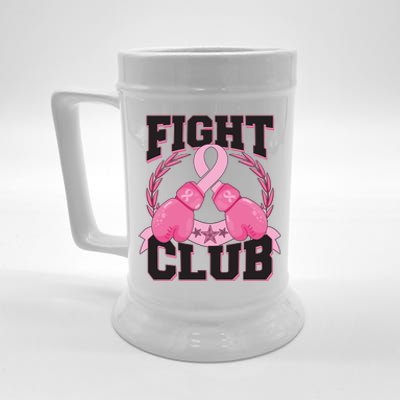 Fight Club Breast Cancer Awareness Warrior Beer Stein