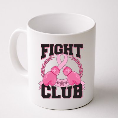 Fight Club Breast Cancer Awareness Warrior Coffee Mug