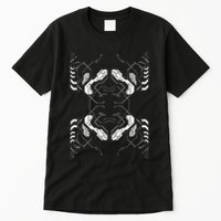 Futuristic Circuit Board Pattern Design Tall T-Shirt
