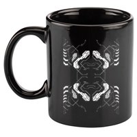 Futuristic Circuit Board Pattern Design 11oz C Handle Ceramic Mug
