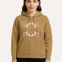 Futuristic Circuit Board Pattern Design Hoodie