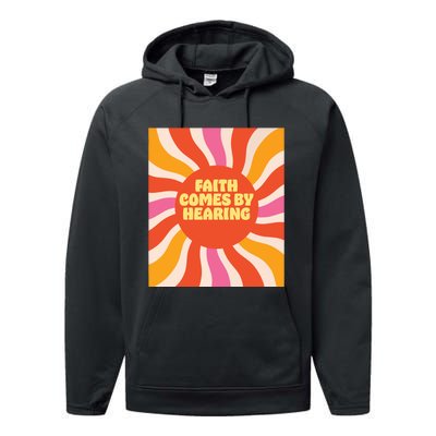 Faith Comes By Hearing Performance Fleece Hoodie