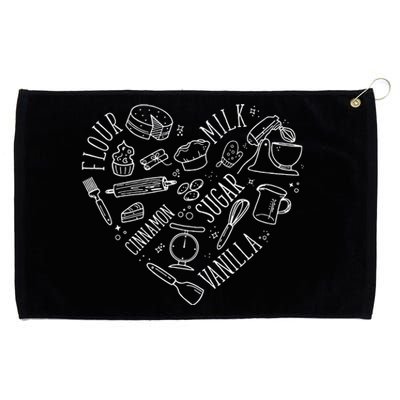 Funny Cookie Baking Love Baker Lover Best Baking Grommeted Golf Towel