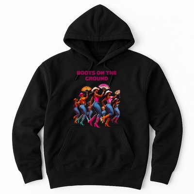 Funny Cowgirl Boots Bling Cute Love Country Life Hoodie