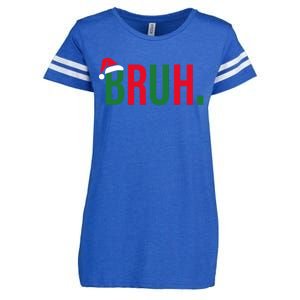 Funny Christmas Bruh Xmas Bruh Gift Enza Ladies Jersey Football T-Shirt