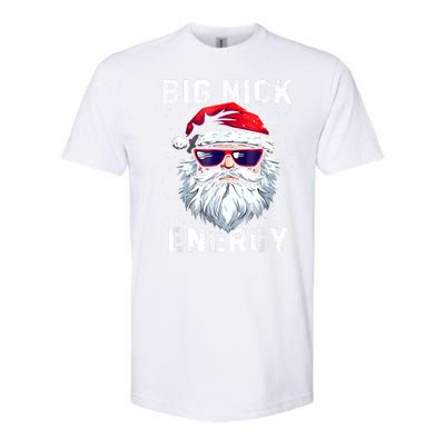 Funny Christmas Big Nick Energy Santa Naughty Adult Humor Softstyle® CVC T-Shirt