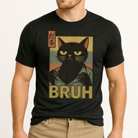 Funny Cat Bruh Meme Japanese Anime  Cooling Performance Crew T-Shirt
