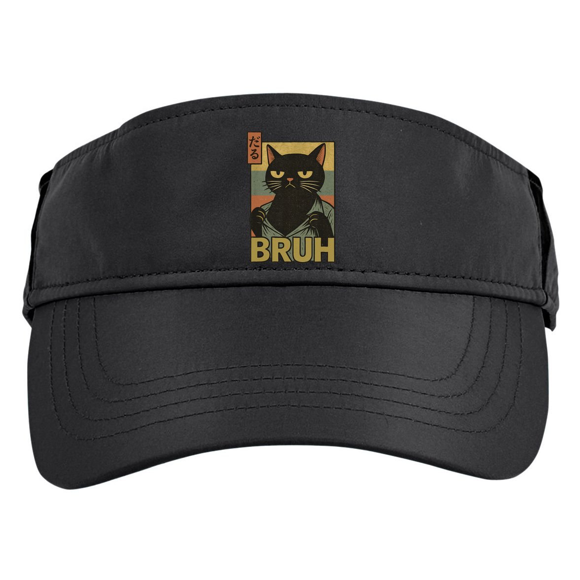 Funny Cat Bruh Meme Japanese Anime  Adult Drive Performance Visor