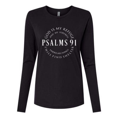 Funny Christian Blessed Religious Hymn Christ Womens Cotton Relaxed Long Sleeve T-Shirt