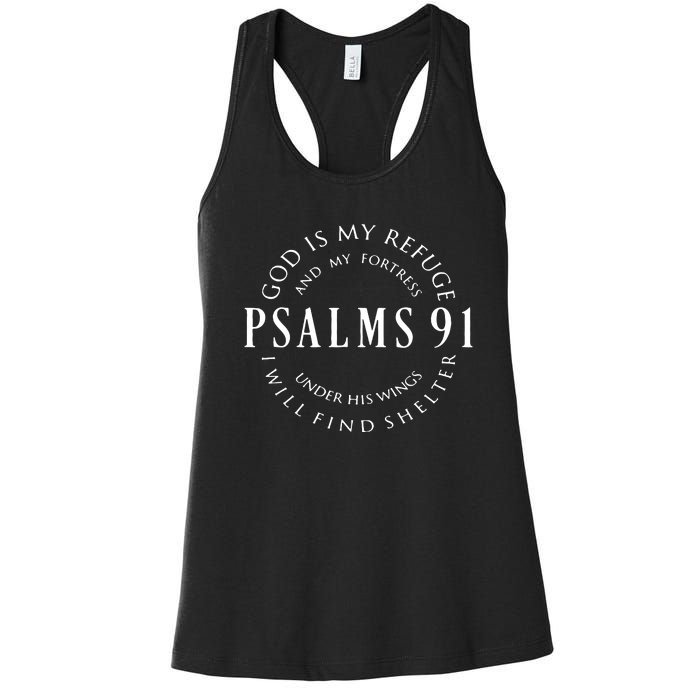 Funny Christian Blessed Religious Hymn Christ Women's Racerback Tank