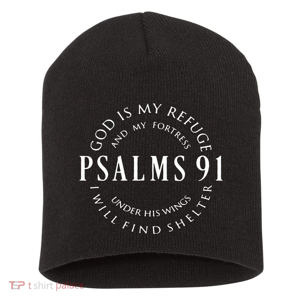 Funny Christian Blessed Religious Hymn Christ Short Acrylic Beanie