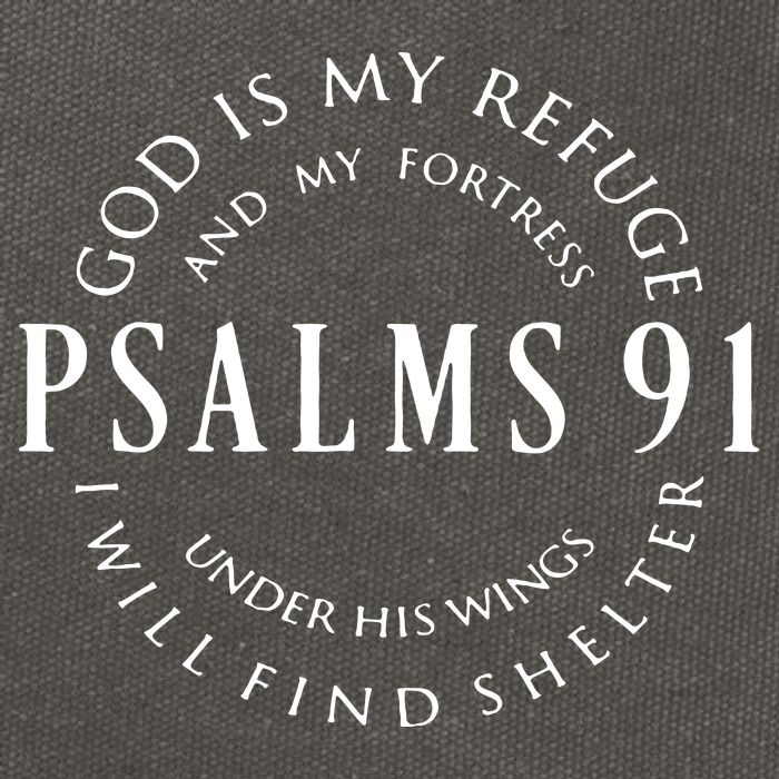 Funny Christian Blessed Religious Hymn Christ Cotton Canvas Backpack