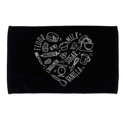 Funny Cookie Baking Love Baker Lover Best Baking Microfiber Hand Towel