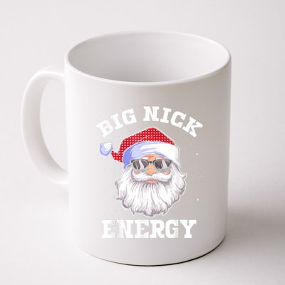 Funny Christmas Big Nick Energy Santa Naughty Adult Humor Coffee Mug