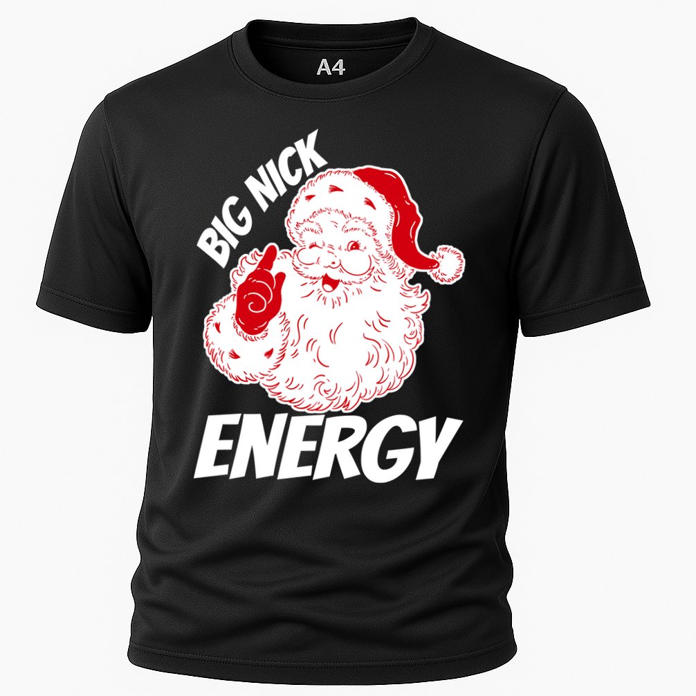 Funny Christmas Big Nick Energy Sweatshirt Santa Claus  Performance Shirt