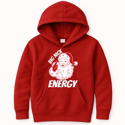 Funny Christmas Big Nick Energy Sweatshirt Santa Claus  Kids Hoodie